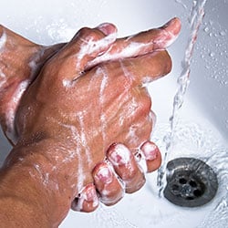 pumice grit handsoap gets off the gunk
