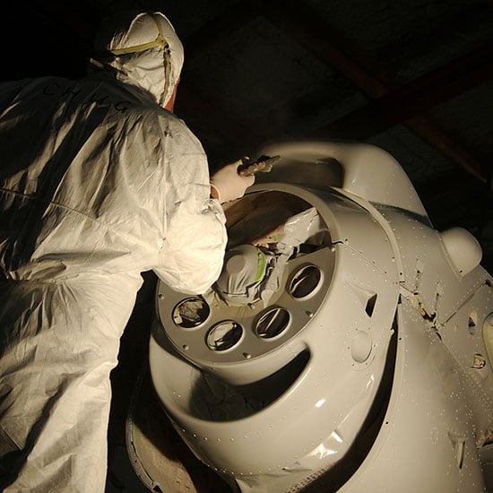 applying an industrial coating